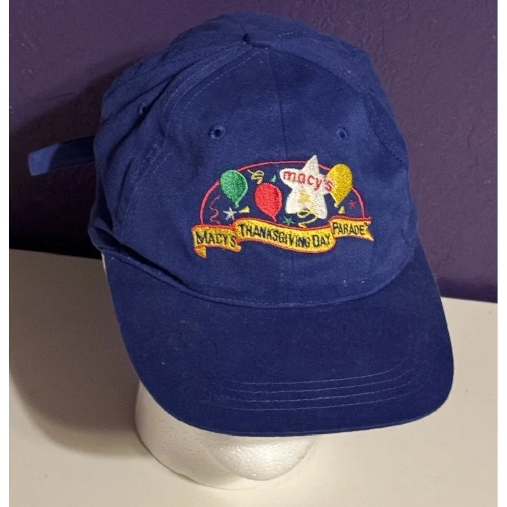 Vintage 90s Macy's Thanksgiving Day Parade Hat New York Float Limited Rare